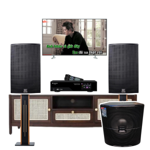 COMBO KARAOKE MK ACOUSTIC GD-006 LOA MK GS12 - SUB SB12 - AMPLY MK CS600