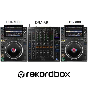 Bộ phối ghép DJ chuyên nghiệp CDJ-3000 và DJM-A9