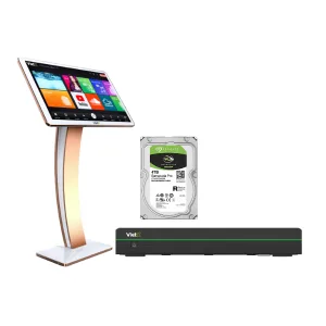 COMBO ĐẦU MÀN KARAOKE VIETK 4TB + MÀN 22INCH