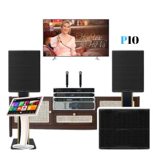 COMBO KARAOKE NEXO GD-018 LOA NEXO P10 – SUB NEXO L15 – MICRO SHURE SM58 – AMPLY 4x2MK2