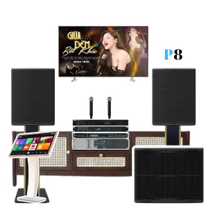 COMBO KARAOKE NEXO GD-017 LOA NEXO P8 – SUB NEXO L15 – MICRO SHURE SM58 – AMPLY 4x2MK2